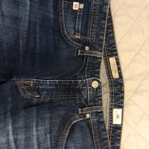 AG dark wash The Matchbox Slim Straight jeans